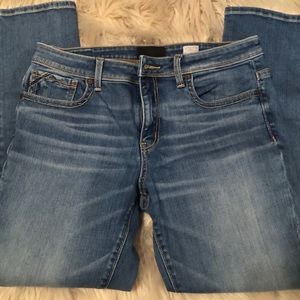 Buckle Black Brand Denim Jeans Size 31 Ankle Straight